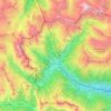 Bardonecchia topographic map, elevation, terrain