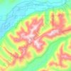 Colonel Bob Wilderness topographic map, elevation, terrain