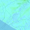 Xã An Đức topographic map, elevation, terrain