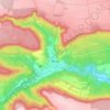 Batovo topographic map, elevation, terrain