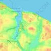 Westerholz topographic map, elevation, terrain