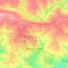 Novoshakhtinsk topographic map, elevation, terrain