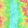 Ambert topographic map, elevation, terrain