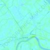 Cái Nhum topographic map, elevation, terrain