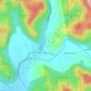 Beaver topographic map, elevation, terrain
