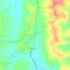 Hay Valley topographic map, elevation, terrain