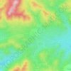 Eptagoneia topographic map, elevation, terrain