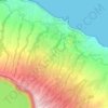 Ajuda da Bretanha topographic map, elevation, terrain