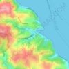 Tarabya Mahallesi topographic map, elevation, terrain