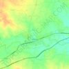 Chbar Mon City topographic map, elevation, terrain