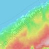 Hillsburn topographic map, elevation, terrain