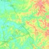 Ohio County topographic map, elevation, terrain