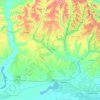 Ado Odo/Ota topographic map, elevation, terrain