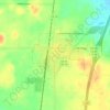 Clarks Grove topographic map, elevation, terrain