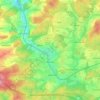 Dierdorf topographic map, elevation, terrain