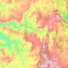 Turon River topographic map, elevation, terrain