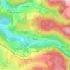 Nister topographic map, elevation, terrain