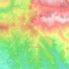Manastirishte topographic map, elevation, terrain
