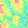 Hartford topographic map, elevation, terrain