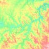 St. Clair County topographic map, elevation, terrain