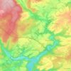 Landscheid topographic map, elevation, terrain