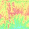 Mariental topographic map, elevation, terrain