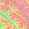 Atholi (Paddar) topographic map, elevation, terrain