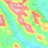 Pomarico topographic map, elevation, terrain