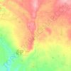 Woorndoo topographic map, elevation, terrain