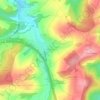 Schellweiler topographic map, elevation, terrain