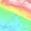 San Lucas topographic map, elevation, terrain