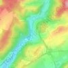 Dausfeld topographic map, elevation, terrain