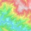 Parada de Ester topographic map, elevation, terrain