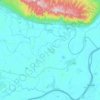 Parkngum District topographic map, elevation, terrain