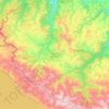 Gedebey District topographic map, elevation, terrain