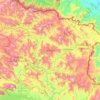Xaichamphone District topographic map, elevation, terrain