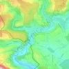Büßlingen topographic map, elevation, terrain