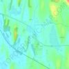 Balla topographic map, elevation, terrain