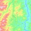 Muhororo topographic map, elevation, terrain