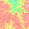 Chapada topographic map, elevation, terrain