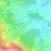 Starkówek topographic map, elevation, terrain