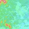 Una topographic map, elevation, terrain
