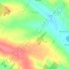 Kaszuby topographic map, elevation, terrain