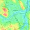 Lawrence topographic map, elevation, terrain