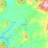 Mansfield topographic map, elevation, terrain