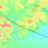 Darnum topographic map, elevation, terrain