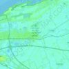 Marck topographic map, elevation, terrain