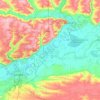 Aksaysky District topographic map, elevation, terrain