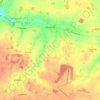 Hempnall topographic map, elevation, terrain