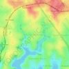 Hurstville Grove topographic map, elevation, terrain